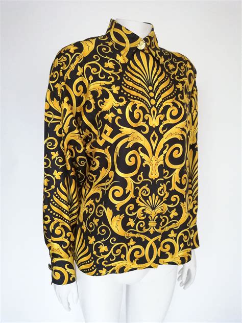 versace blousr|versace blouse vintage.